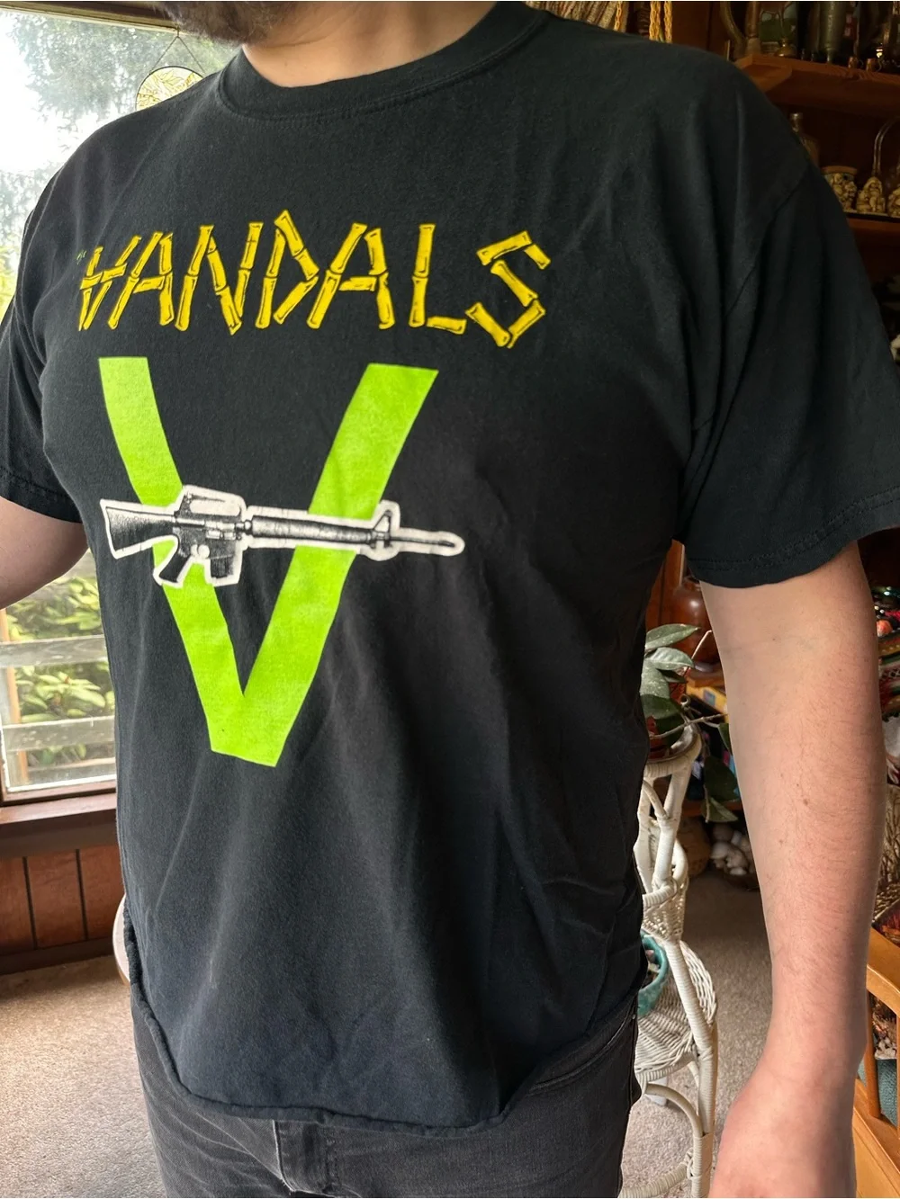 Vintage Neon The Vandals Band Tee
